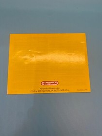 Dr. Mario NES Nintendo Manuale Istruzioni Libretto Solo NES-VU-USA* Star Code