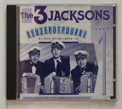 The 3 Jacksons Reuzepotpourri Deel 1 EU CD 1993 Digital Mastering