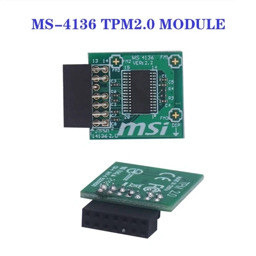 TPM Security Module TPM2.0 MS-4136 Trusted Platform Module Computer Adapter