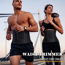 Sports Waist Support Violently Sweat Belly Band Fitness Burst Into Sweat Acceler