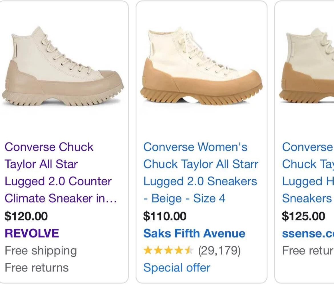 Converse Chuck Taylor All Star Lugged 2.0 size men 7 size wonen 9 color beige Converse | Shoes | Converse Chuck Taylor All Star Lugged 2  main image 4