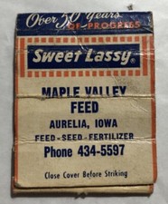 Sweet Lassy Matchbook Cover (No Matches) (A1)