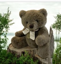 Vintage Dakin Baron Bear Plush 1986 Limited Edition Brown Teddy Bear Jointed