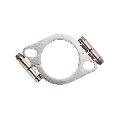 Rwraps 2 Pack 3.0 Split Flange Repair Kitiron Galvanized 76Mm/3.0 2 Bolt