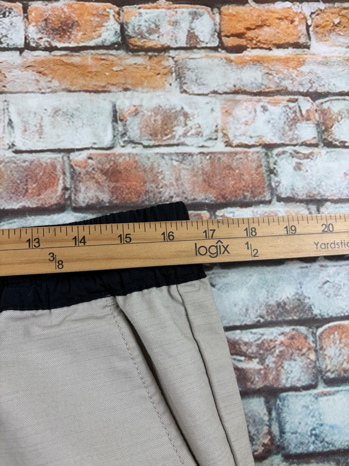 Fear Of God FOG Essentials Cargo Pants Mens Large Beige Ankle Zip Streetwear thumbnail 13