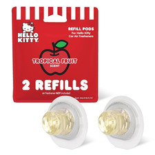 Sanrio Hello Kitty Car Air Freshener Scented Oil Pod Refills, Hello Kitty and Fr
