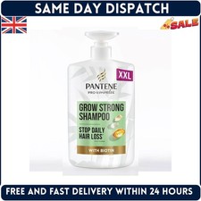 Pantene Grow Strong Shampoo with Biotin & Protein Strengthener 1L XXL pump