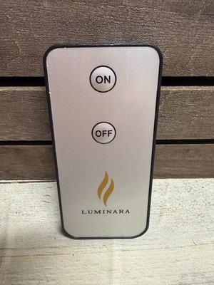 Luminara Candle Replacement Remote Control New Sealed Silver - Fast Ship