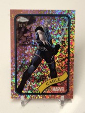 2025 CABLE #'d /40 Topps Chrome Marvel Rose Gold Mini Diamonds Refractor SP #145