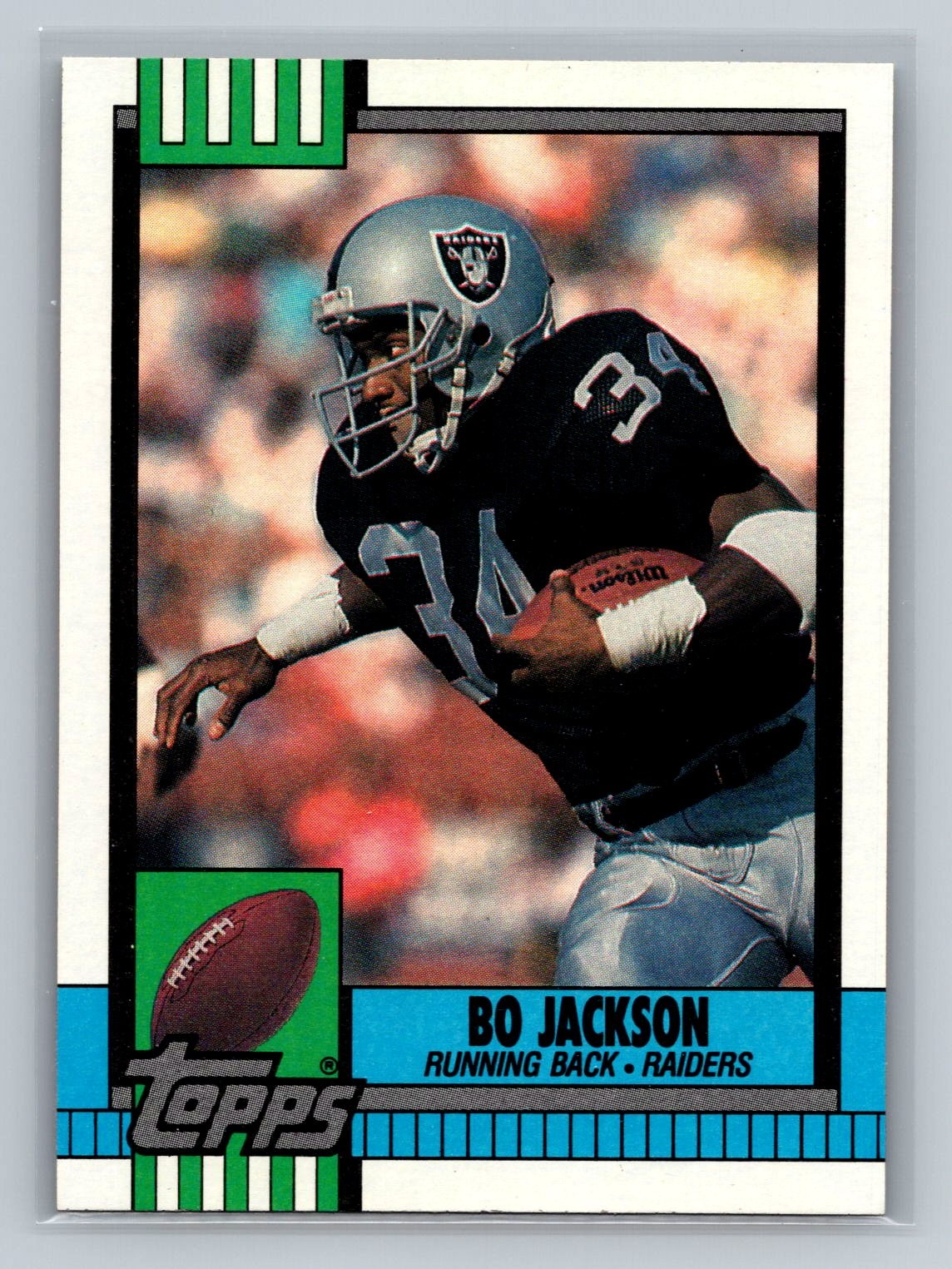 Bo Jackson 1990 Topps #285 Los Angeles Raiders