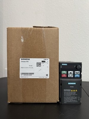 SIEMENS Variable Frequency Drive: RT0005-11N 115V 1/2 Hp Output Power 2.5A 60Hz