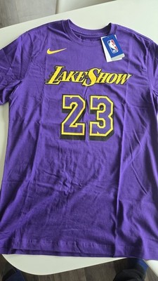 Nike - LeBron James - Lakers LakeShow - Men M - T-Shirt - Neu