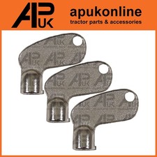 3x Ignition Key for Volvo PEL JOB Isuzu Bomag Kobelco Kawasaki Excavator Dumper