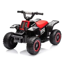  6V Kids Ride On Electric ATV, Ride Car with LED Headlights, Ride-On Toy for 