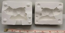 Vtg Ceramic Slip Casting Mold Polar Bear Cub-...