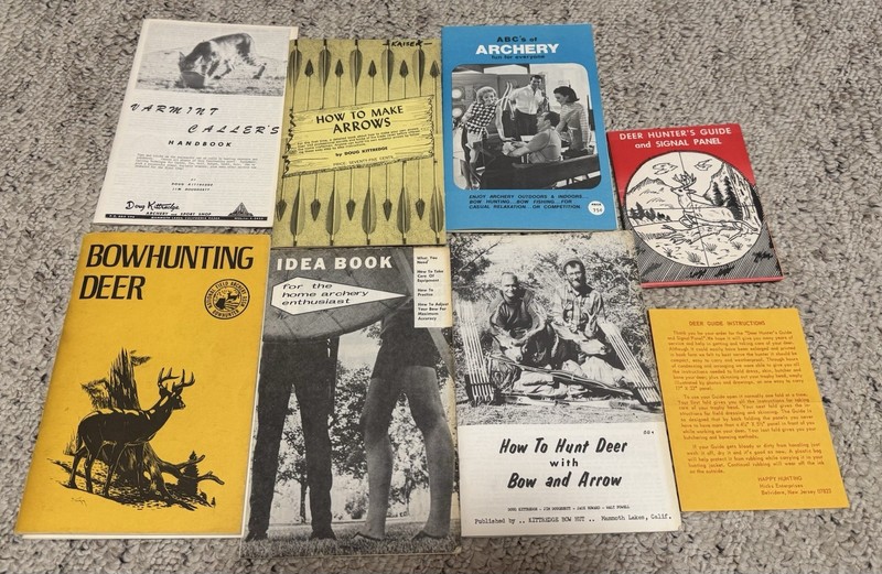 Vintage Deer Hunting And Archery Literature