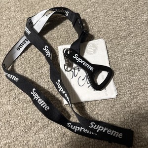 Supreme Lanyard Black | eBay