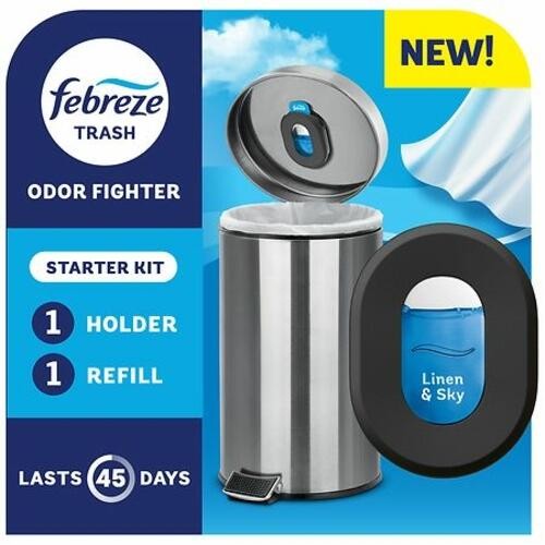 Febreze Trash Linen & Sky Air Freshener Starter Kit