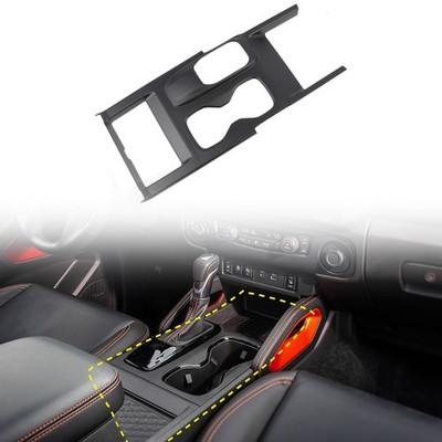 For Nissan Frontier 2022-2025 ABS Gear Position Panel Cover Trim 1pc Matte Black