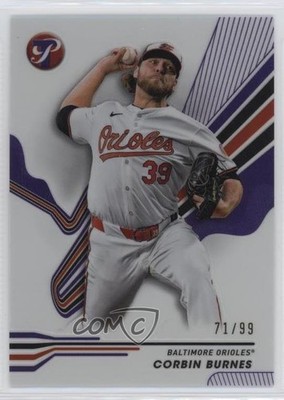 2024 Topps Pristine Purple Refractor 71/99 Corbin Burnes #193 qf6