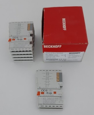 NEU Beckhoff KL2602 Busklemme 2 Kanal Relais Ausgang 230 V AC / 30 V DC / 5 A