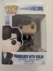Funko Pop! Television Sherlock with Violin #289 Vinyl Figure In Box