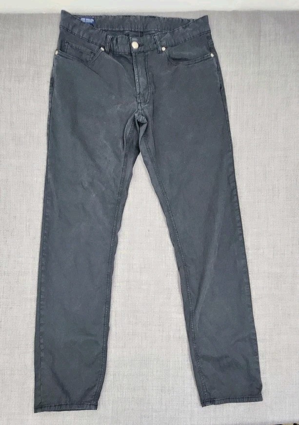 Peter Millar Black Slim Style Stretch Pants 32×32
