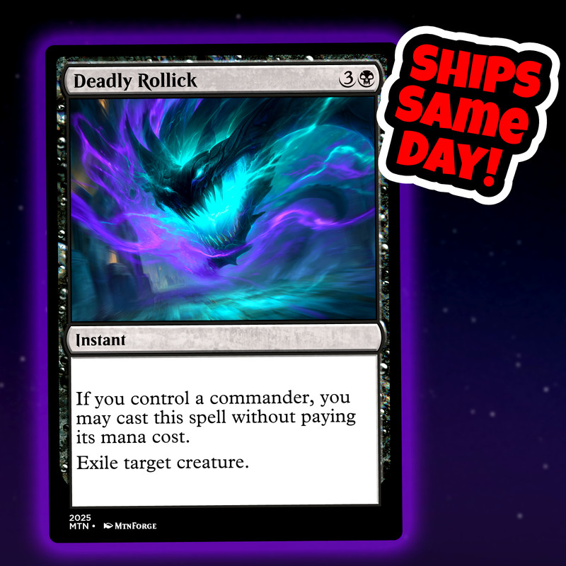 Deadly Rollick - Custom Art Magic: The Gathering Playtest Card - Commander EDH