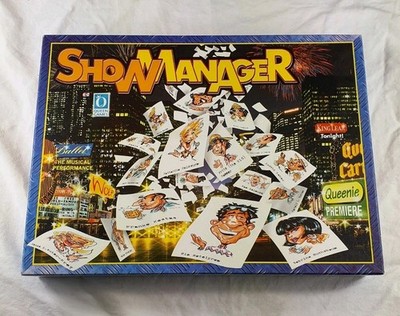 Show Manager Queen Games Brettspiel Gesellschaftsspiel aus 1996 vollständig Top!