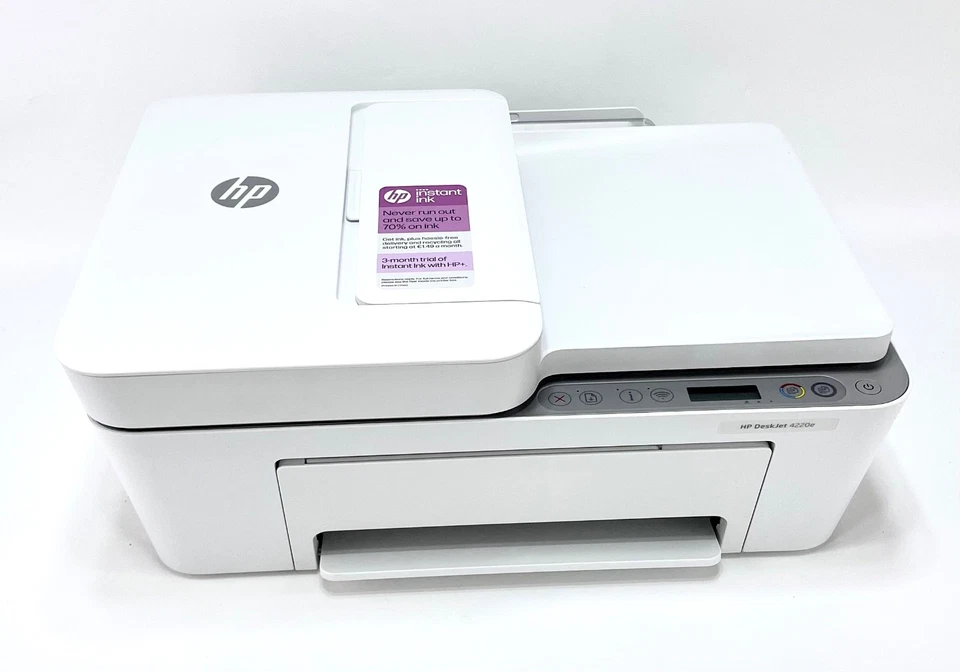 HP DeskJet 4220e Multifunktionsdrucker Drucker Scanner Kopierer WLAN -OHNE Tinte - Bild 2 von 4