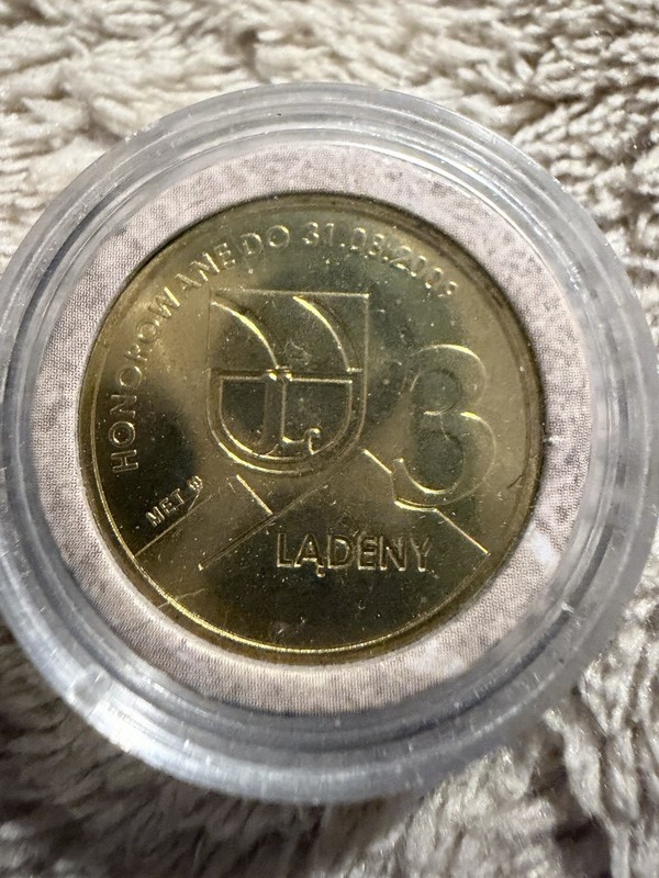 Poland 2009 5 Złotych Bi-Metallic KM#504 Patron of Łódź Poniatowski
