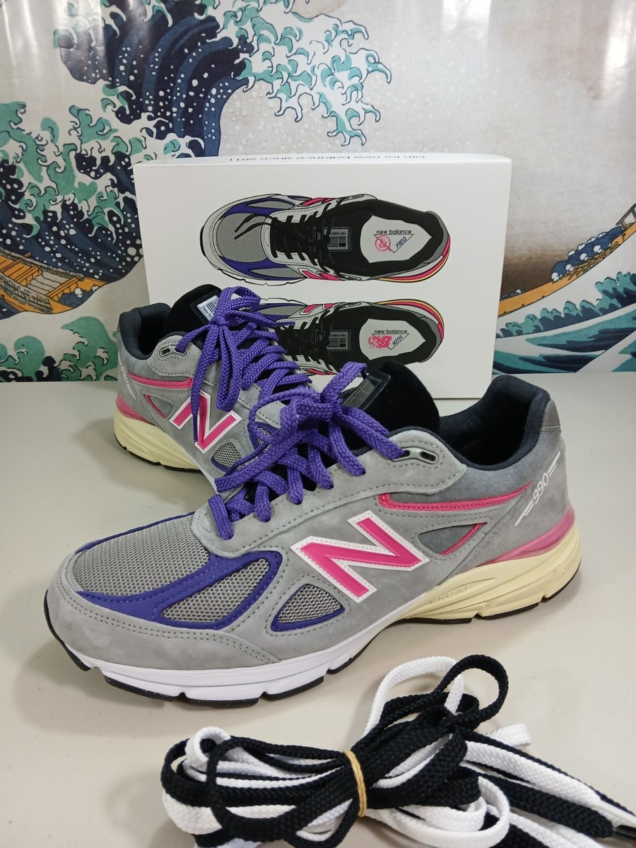 New Balance 990v4 X Kith X United Arrows & Sons Sz 12 M990KT4 | eBay