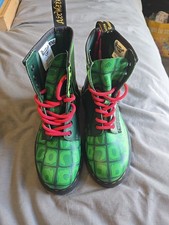 Doc Martens X Teenage Mutant Ninja Turtle TMNT Raphael Junior EU 36, US 5,UK 3