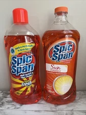 (2) Spic And Span Multi-Surface Cleaner Sun Fresh Scent 40 fl oz NEW