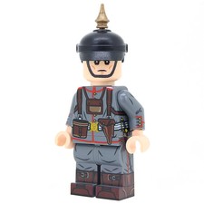 United Bricks WW1 German Junior Officer 1914-1915 Custom Minifigure