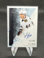 2023-24 SP Authentic Wyatt Kaiser Retro Future Watch Auto /699  #RFWA-WK