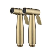 2 Pcs Bidet Toilet Sprayer Head Stainless Steel Handheld Sprayer for Bathroom