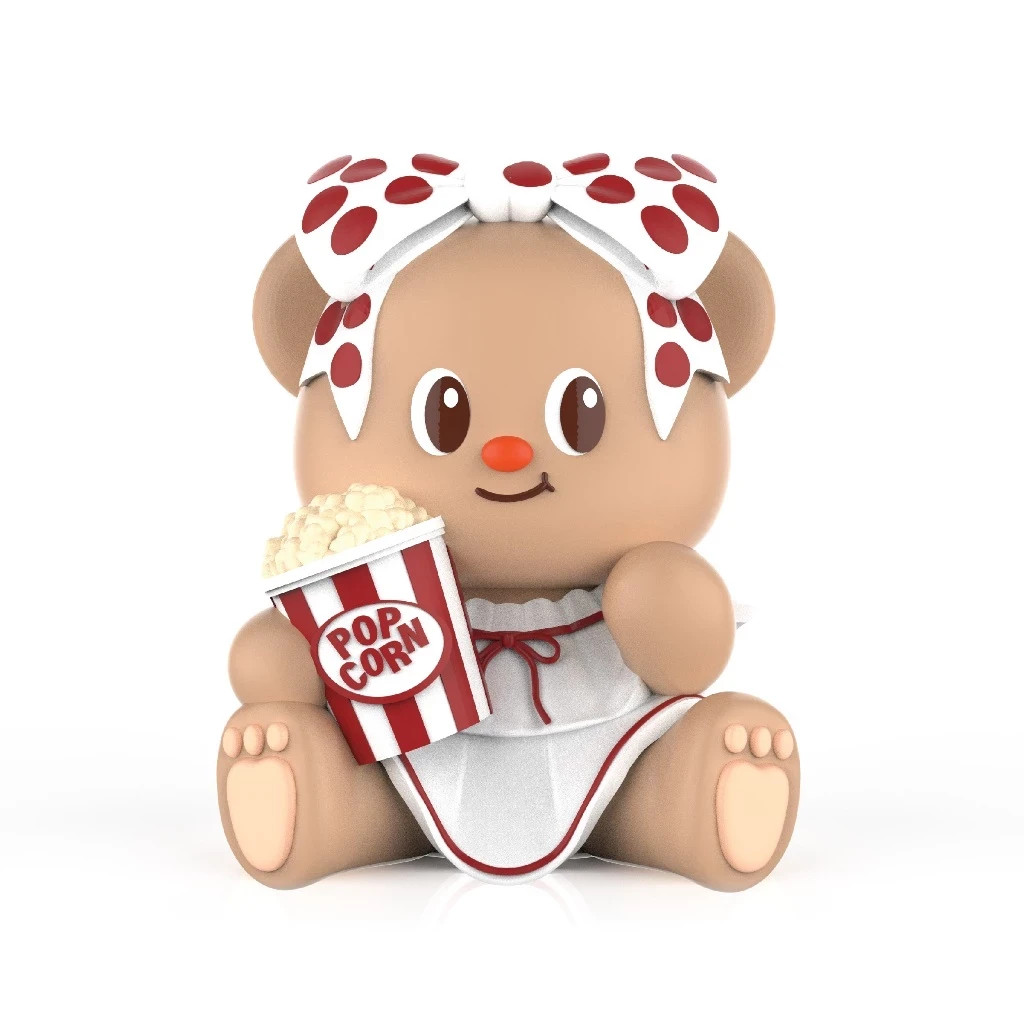 Butterbear Movie Popcorn Bucket Film Memorabilia Major Theaters Limited Edition