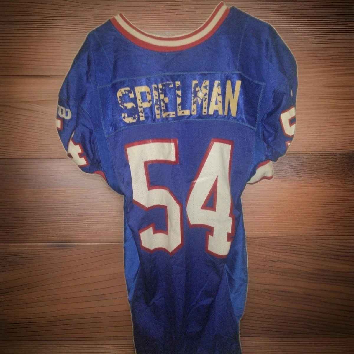 1997 NFL Wilson Team Issued Buffalo Bills Chris Spielman Jersey