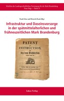 Infrastruktur Und Daseinsvorsorge In Der SpäTmittelalterlichen Und...