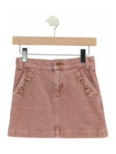 Jupe fille Gucci velours côtelé Horsebit