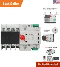 Power Automatic Transfer Switch 220V 100A 3-W...