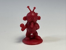 GIANT Toy Red Tiny Little SPACE ALIEN Martian Figure 1" Waving hong kong