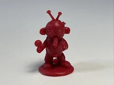 GIANT Toy Red Tiny Little SPACE ALIEN Martian Figure 1" Waving hong kong