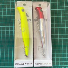 Miracle Works Hammer 120, set of 2, Suzuki, sea bass, seigo, fucco, Daiwa