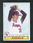 Nolan Ryan California Angels Hall of Fame 1979 Topps MLB Baseball Card #115