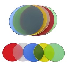 37mm HD Glass Optical Coated Film Filter DIY Laser Engrave Advertising Logo Gobo