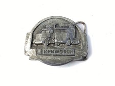 Vintage 1985 Kenworth Semi Truck Tonkin Belt Buckle