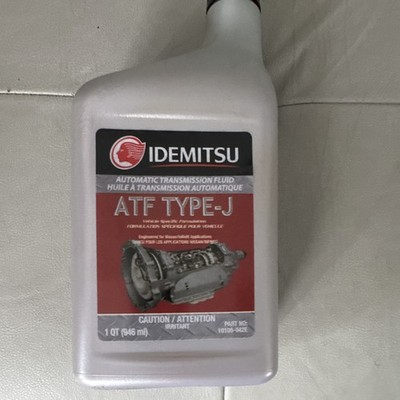 idemitsu ATF Type-J  Transmission Fluid 1 Quart Pack Of 6