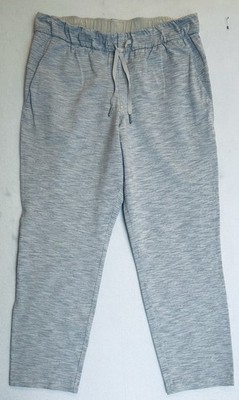Lululemon On The Fly Pants 27'' Wee Are From Space Nimbus Battleship Womens Sz 10